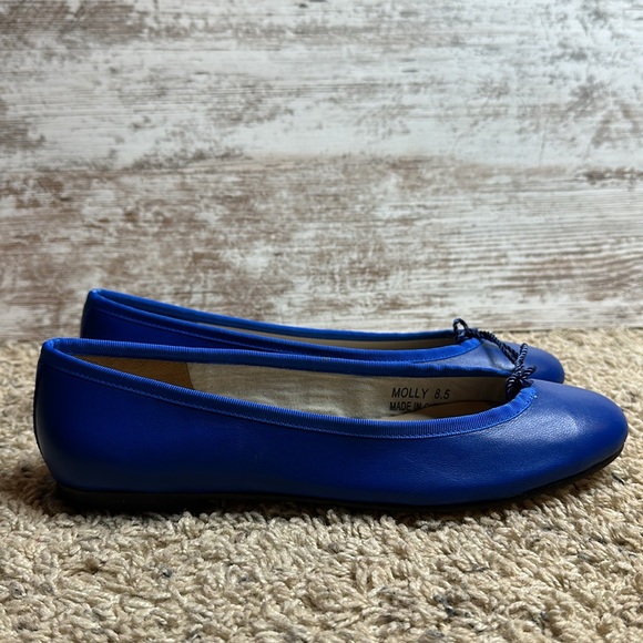 French Sole Womens Nicky Hilton - Kathy Navy Ballet Flats Size 8 Medium (B, M) - Picture 3 of 10